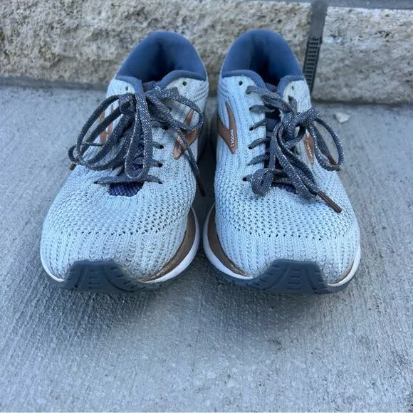 Brooks Revel 3 Gray Gold running Shoes 1203021b089 Size 6B