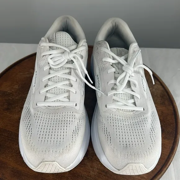 Brooks Shoes Mens 13 White Ghost 2 Max Running Sneakers