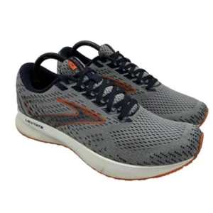 Brooks Shoes Mens Size 10.5 Levitate 5 Running Low Top Gray Mesh Cushioned 2022