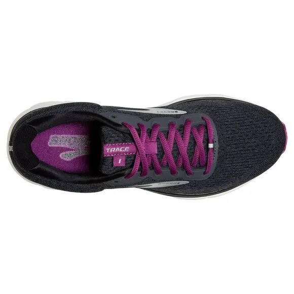 Brooks Trace 120351-1B-021 Sneaker Women's Black Athletic Running Shoes EEE1771