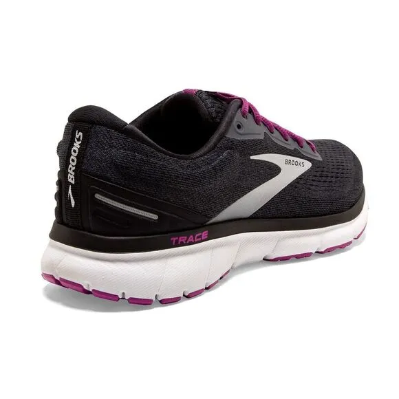 Brooks Trace 120351-1B-021 Sneaker Women's Black Athletic Running Shoes EEE1771
