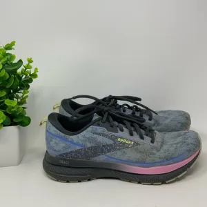 Brooks Trace 3 Shoes Womens Size 8 Blue Camo Sneakers Running Athletic Jogging