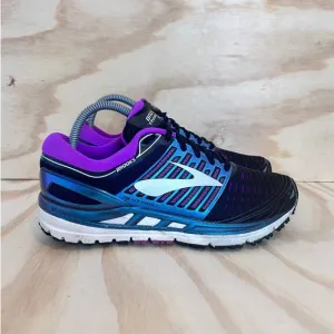 Brooks -Transcend 5 -Running Shoes -Black/Purple -Women's - 8.5(B) -1202631B023