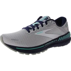 Brooks Womens Adrenaline GTS 22 Gray Athletic and Training Shoes Sneakers New