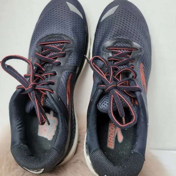 Brooks Adrenaline GTS 20 Mens Black Running Shoes Sneakers 1103071D029 Size 12