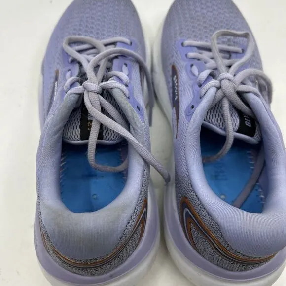 Brooks Womens Glycerin 21 1204081B544 Purple Running Shoes Sneakers Size 9.5