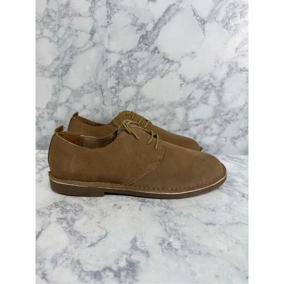 Bruno Marc Men’s Suede Loafers Shoes sz 12 Tan NEW # K976