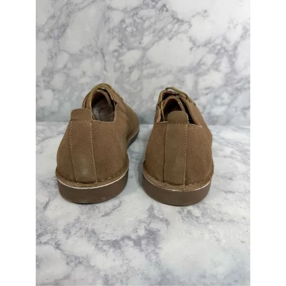 Bruno Marc Men’s Suede Loafers Shoes sz 12 Tan NEW # K976