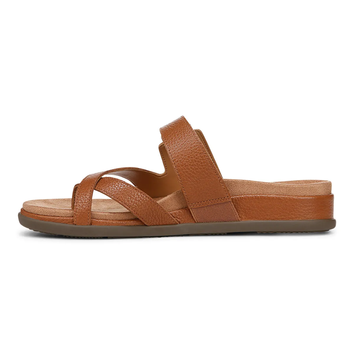 Carmela Strappy Slide Sandal (Wide)