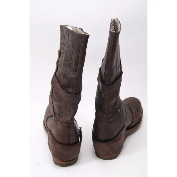 CAT boots Caterpillar Pull On Leather Women's Shoes Brown Sz 7.5