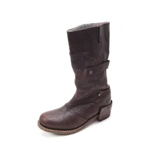 CAT boots Caterpillar Pull On Leather Women's Shoes Brown Sz 7.5