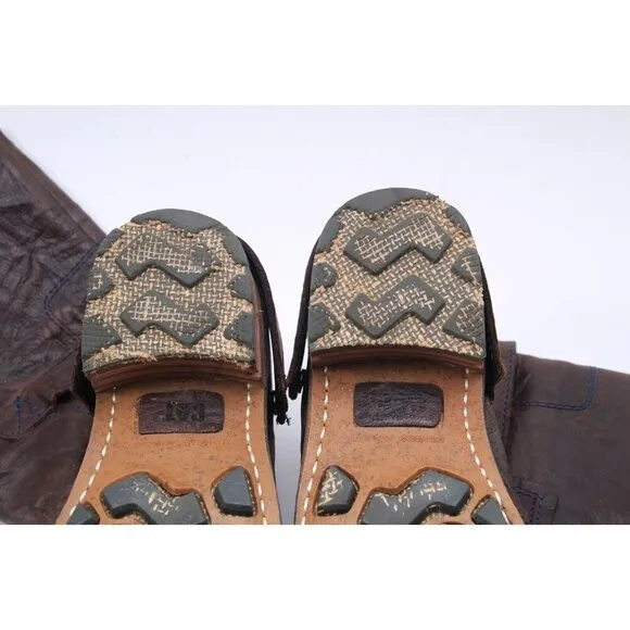 CAT boots Caterpillar Pull On Leather Women's Shoes Brown Sz 7.5