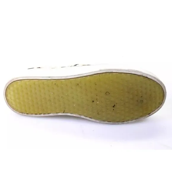 Celine Womens Ponyhair Cheetah Print Slip On Sneakers Beige Black 7.5US 37.5EU