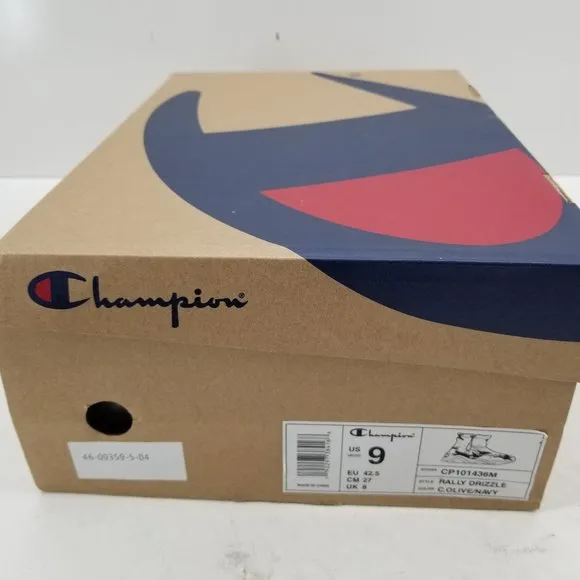Champion Rally Drizzle Hi Slip-On Waterproof Trainer Shoes Men’s Size 9