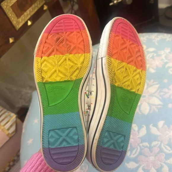 Chuck Taylor GOAT All Star Ox 'Pride Pattern' Mens7/Womens 9