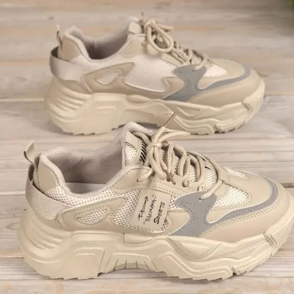 Chunky Trendy Sneakers sz 8.5