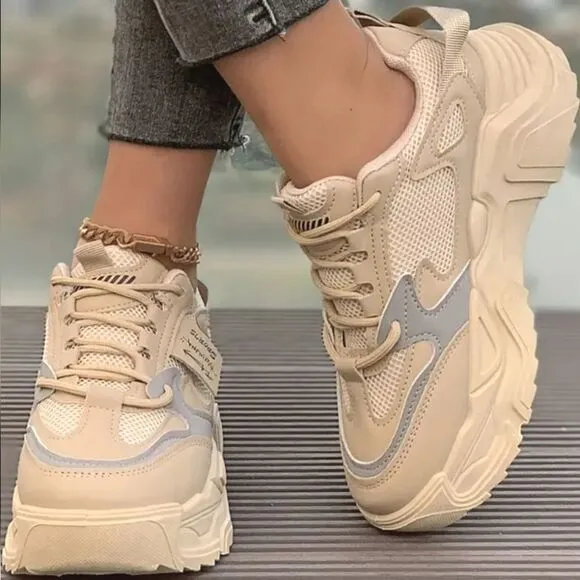 Chunky Trendy Sneakers sz 8.5