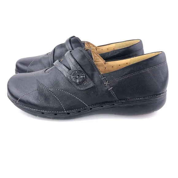 Clarks Unstructured Esma Slip-On Loafer Shoes 9M