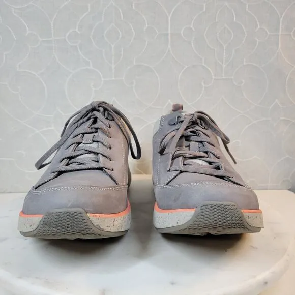 Clarks WaveWalk 2.0 Womens Sneakers 11 Gray Lace Up Waterproof Walking Shoe