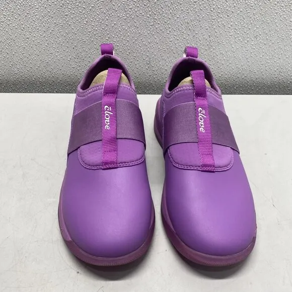 Clove Women’s Solo Sneakers Electric Violet Size 8.5 Comfort Slip-On Shoes