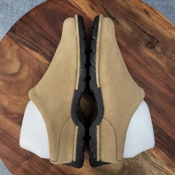 Cole Haan Country Suede Mule Slip-On Clog Tan Women's 8M