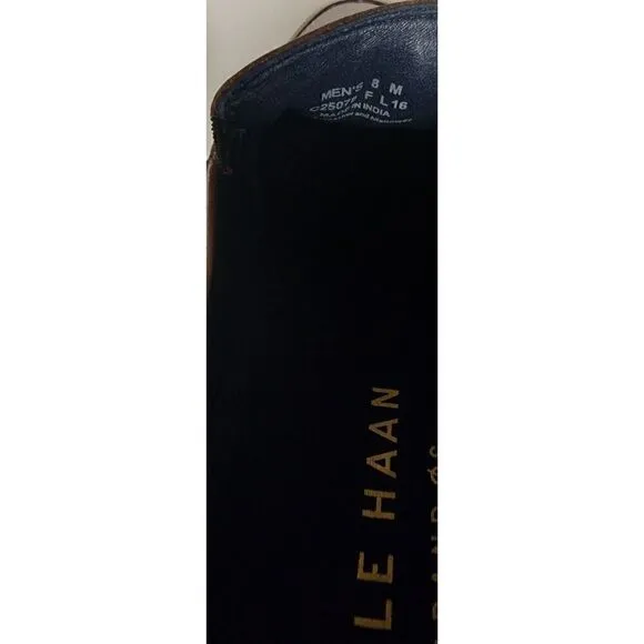 Cole Haan Jay Grand 2 Gore Men Loafer Shoes Color Woodbury Size 8M