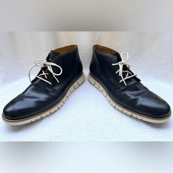 Cole Haan Men's ZERØGRAND Chukka Boots - Berkeley Blue - 10.5