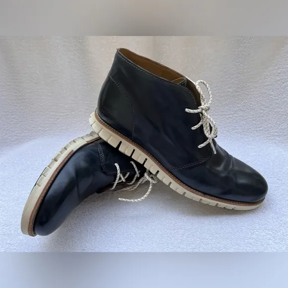Cole Haan Men's ZERØGRAND Chukka Boots - Berkeley Blue - 10.5
