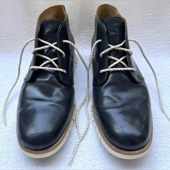 Cole Haan Men's ZERØGRAND Chukka Boots - Berkeley Blue - 10.5