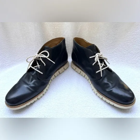 Cole Haan Men's ZERØGRAND Chukka Boots - Berkeley Blue - 10.5