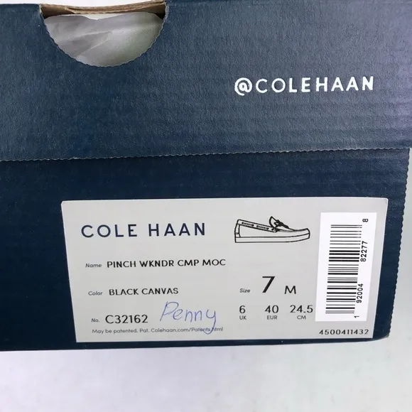 Cole Haan Pinch Weekender Penny Loafer Shoes Size 7