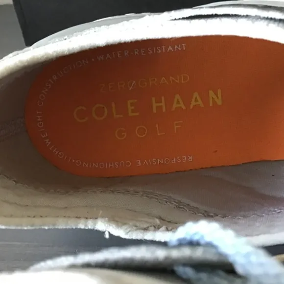 COLE HAAN Women's Zerogrand Overtake Golf Sneakers, size 9.5