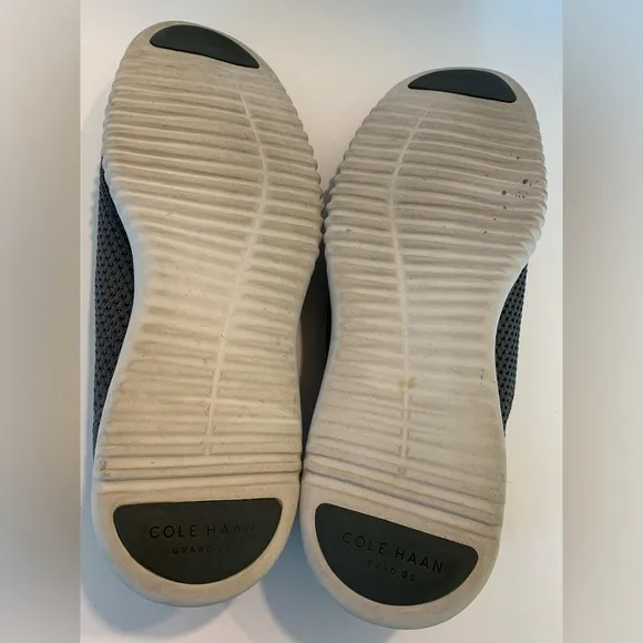 Cole Haan ZeroGrand Oxford Style Stitchlite Gray Shoes Size 10