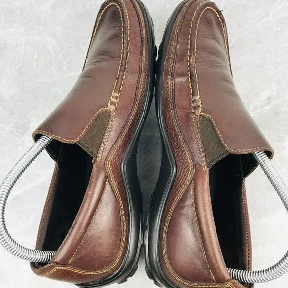 Cole Haan Tucker Venetian Mens Size 8 Loafers Brown Leather Slip On Shoes C04059