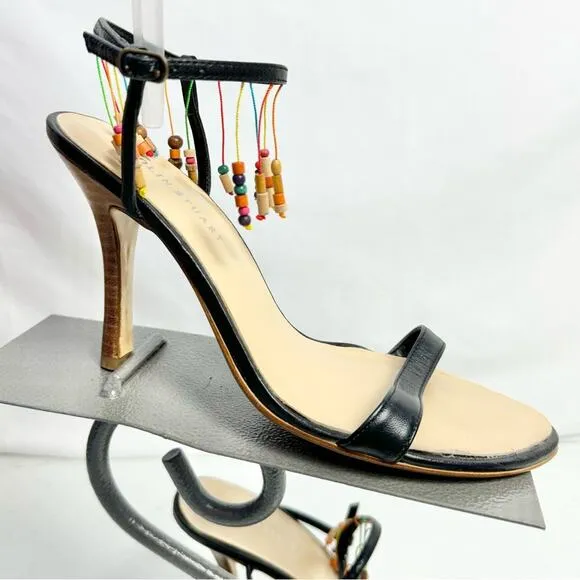 Colin Stewart Beaded Multicolored Heels Size 7.5