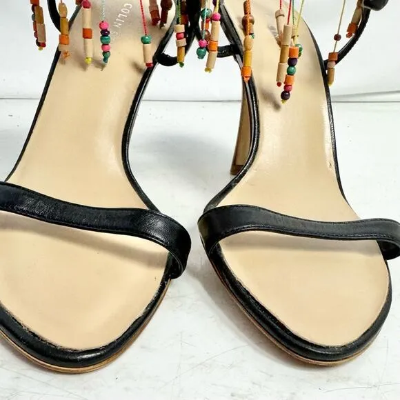 Colin Stewart Beaded Multicolored Heels Size 7.5