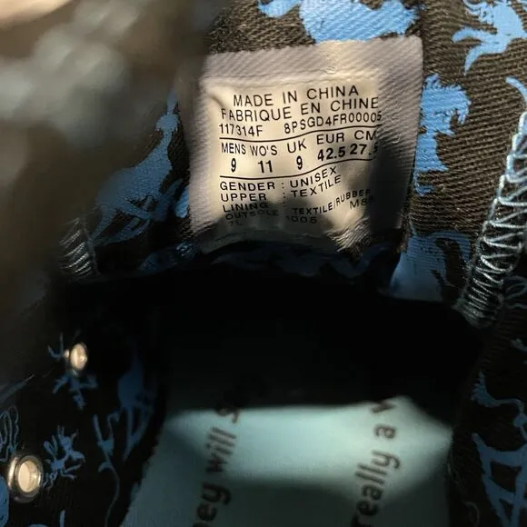 Converse Chuck Taylor Dr. Suess RARE Shoes If I Ran The Zoo - Mens Sz 9 Wmns 11