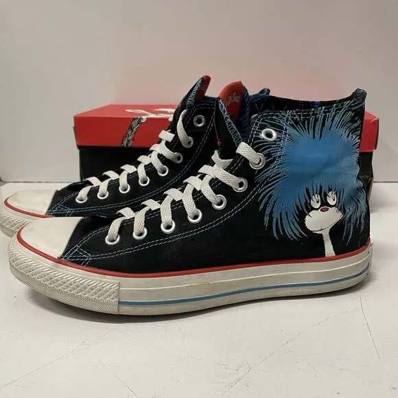 Converse Chuck Taylor Dr. Suess RARE Shoes If I Ran The Zoo - Mens Sz 9 Wmns 11