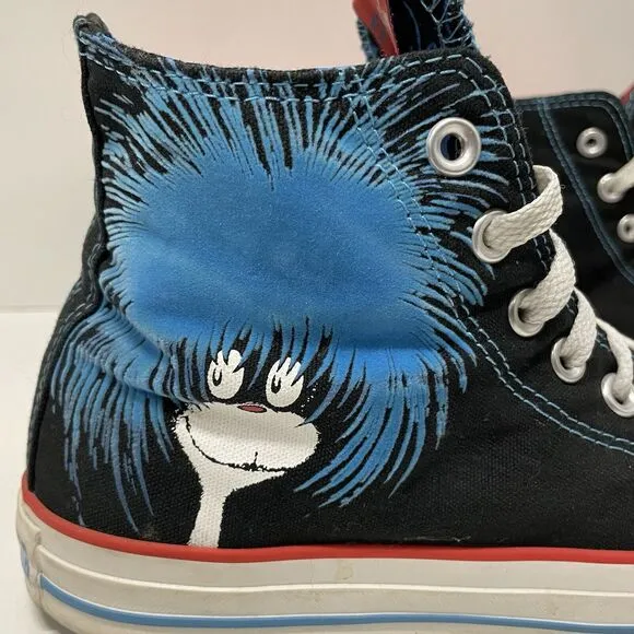Converse Chuck Taylor Dr. Suess RARE Shoes If I Ran The Zoo - Mens Sz 9 Wmns 11