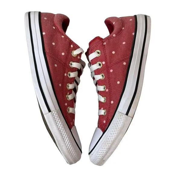 Converse CTAS Women's Shoes Gym Red/Gold/White/Pink Size 9