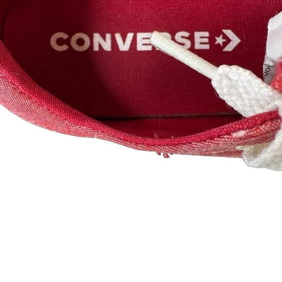 Converse CTAS Women's Shoes Gym Red/Gold/White/Pink Size 9