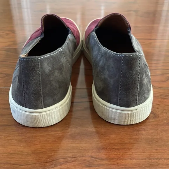 COPY - Frye Brown and Maroon Slip On Flats Loafers Shoes