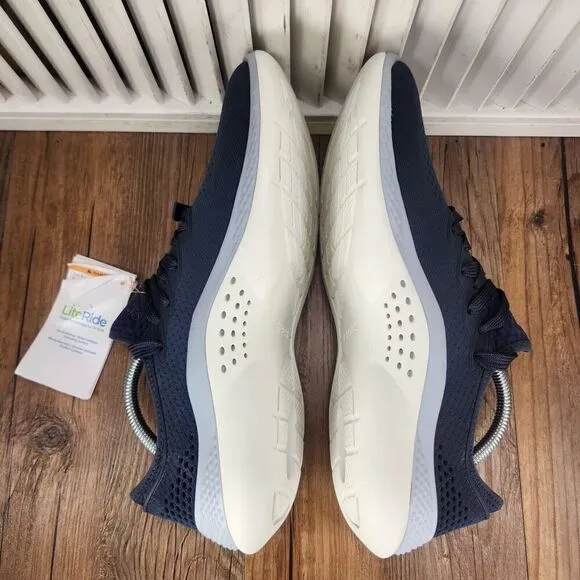 Crocs LiteRide 360 Pacer Womens 10 Blue Lace Up Walking Tennis Shoes 206705 NEW