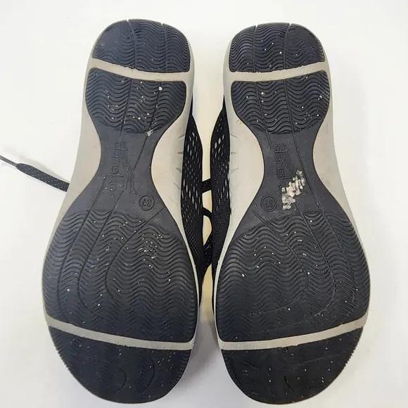 Dansko Hayes Black Walking Comfort Shoes Sneakers Womens 37 US 6.5 Lace Up