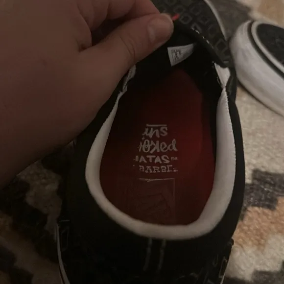 Deadstocked Vans krooked natas ray barbee slip on shoes