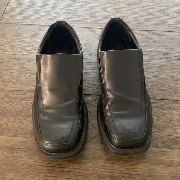 DEXTER Comfort Memory Foam Mens Square Toe Dress Shoes | 9 1/2
