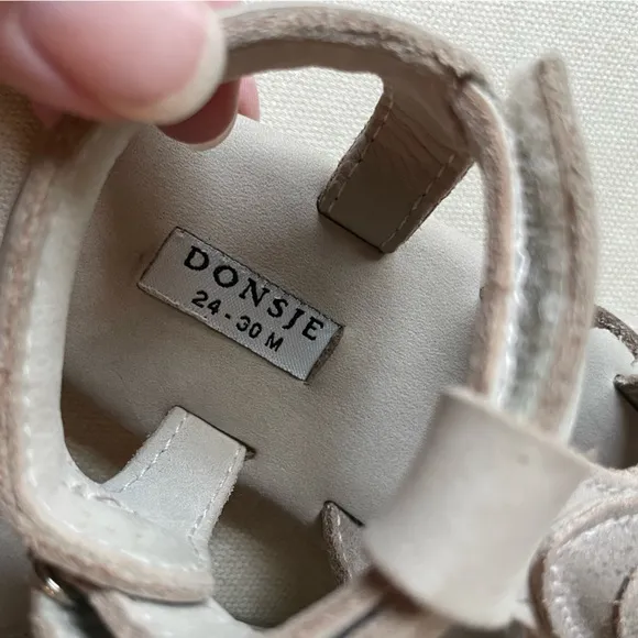 Donsje Tuti Fields Lotus Sandals - Lilac Nubuck 24-30 months