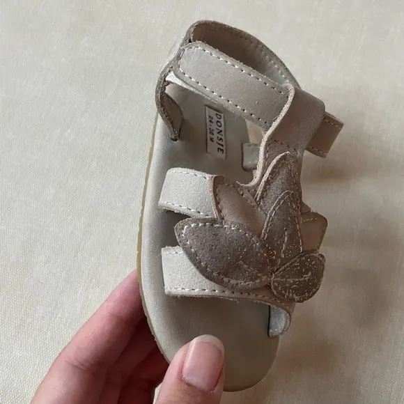Donsje Tuti Fields Lotus Sandals - Lilac Nubuck 24-30 months