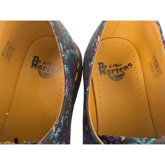 Dr. Martens 1461 Floral Jacquard Oxord Shoes Size EU 42 US M9/W10 RARE!