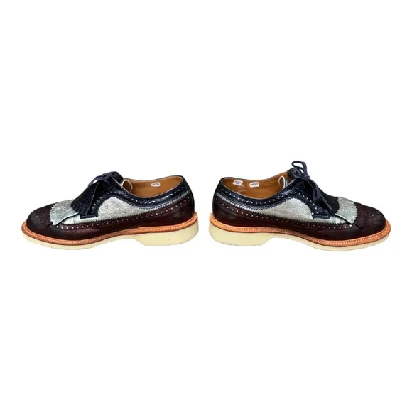 Dr Martens Air Wair Men’s 7 Elizabeth Wingtip Fringe Oxford - Golf Shoes - RARE